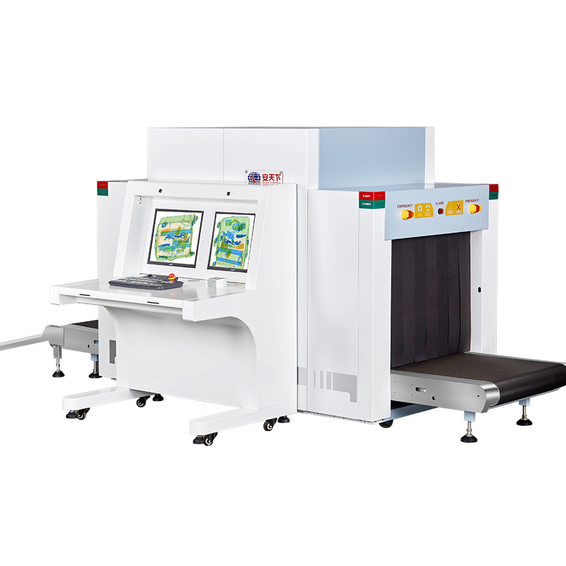 Airport X-ray Security Baggage, Luggage Scanner Dual-View Imaging with Two Generators, Tip Function And Explosive Detection