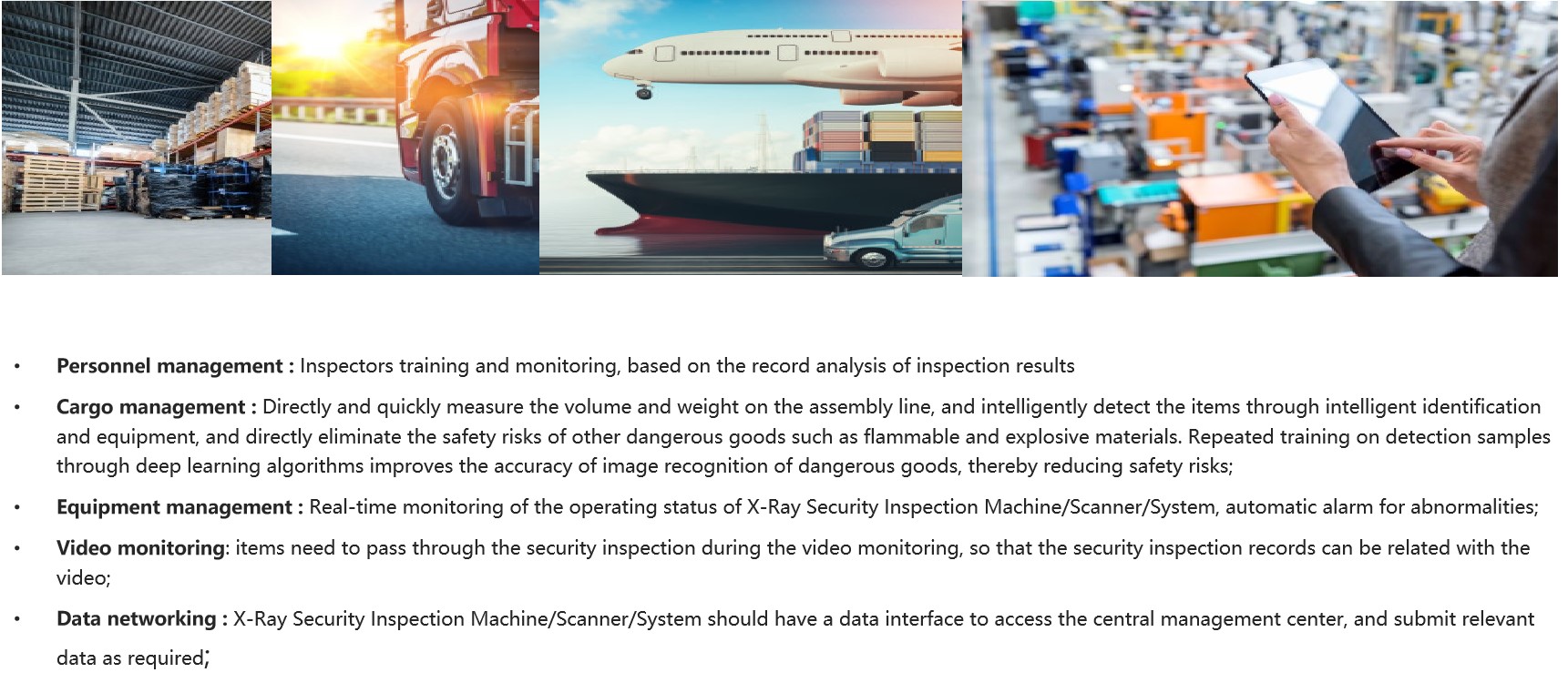 X-Ray baggage scanner for cargo security inspection from China manufacturer best price
